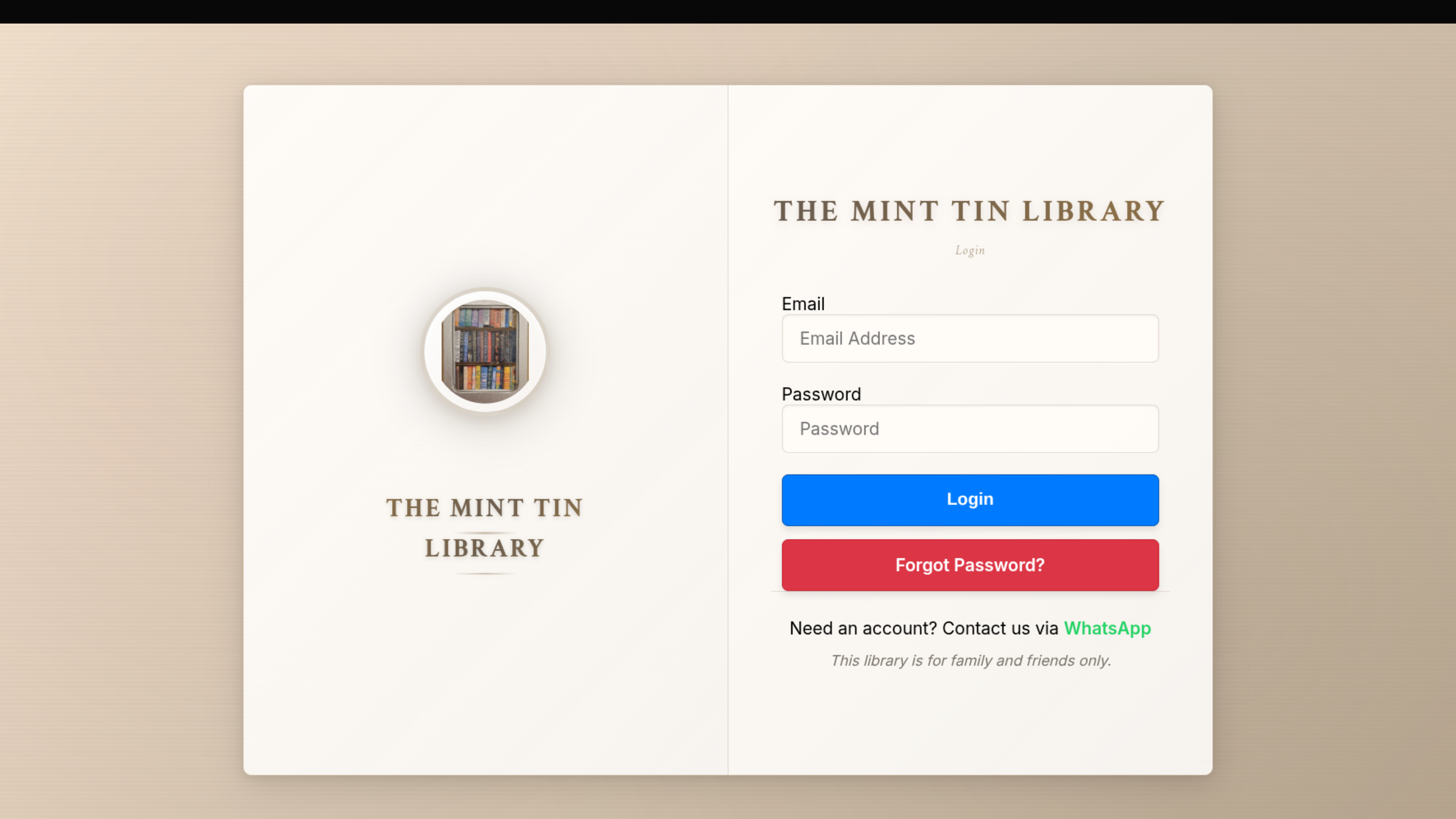 Library System Screenshot 3